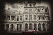 Red Car In Havana